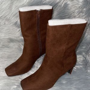Brown booties
